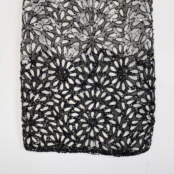 Alice Olivia Remi Embellished Sequin Beaded Dress - Picture 6 of 7